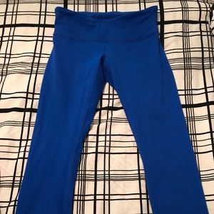 Lululemon Wunder Under - low rise - 6 cobalt blue